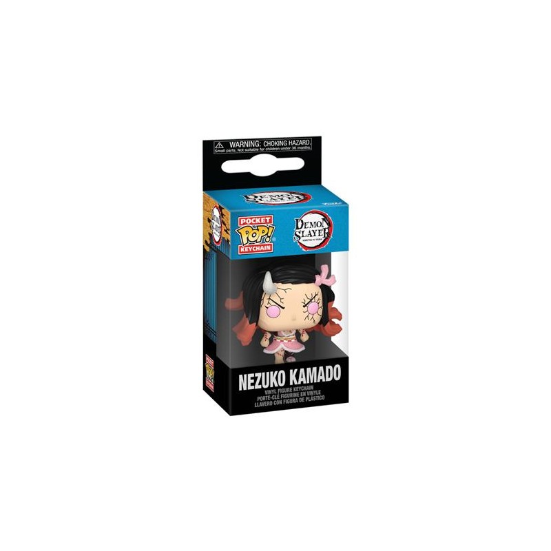 Pop animation - Keychain - Demon Slayer Nezuko (demon form)